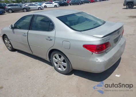 2005 Lexus Es 330 z USA, uszkodzony, nr VIN JTHBA30G455117142